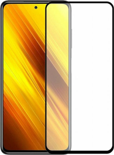 Glass Керамичен Закалено стъкло за цялото лице ( Poco X3 NFC / X3 Pro)