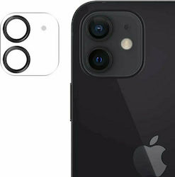 Joyroom Protector Shining Series Προστασία Κάμερας Tempered Glass Μαύρο για το iPhone 12 mini