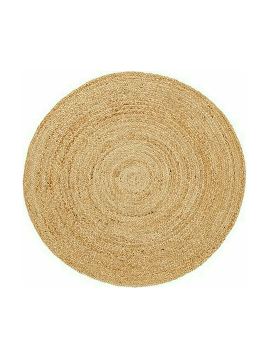 Round jute rug 1.00 meter