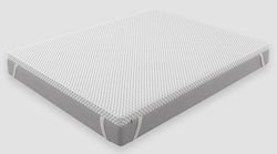 Greco Strom King Size Memory Foam Mattress Topper Viscoool with Removable Cover 200x200x5cm