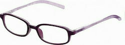 Silac 7091 Reading Glasses +2.50 in Purple color