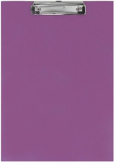 Skag Clipboard with Clamp Conference for Paper A4 Purple Clip Board 1pcs