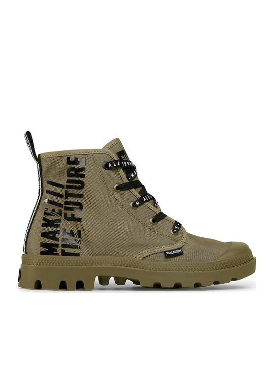 Palladium Pampa Hi Future Мъжки Високи Зелените