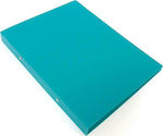 Skag Clipboard with 2 Rings 2/26 for Paper B5 Turquoise 1pcs