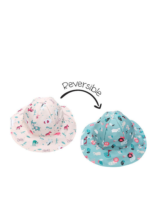 Flapjackkids Kids' Hat Bucket Fabric Sunscreen Pink