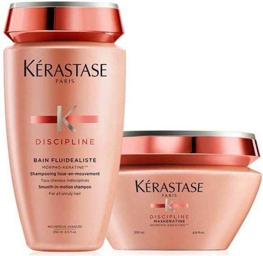 Kérastase Discipline Hair Treatment Set for Frizzy Hair with Shampoo and Mask 2pcs