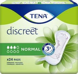 Tena Discreet Normal Produse pentru femei Pansamente pentru incontinență Normale 3 picături 24buc