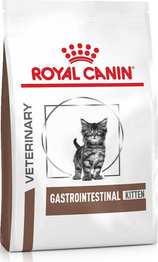 Royal Canin Veterinary Diet Gastrointestinal Kitten Суха Храна за Млади Котки с Чувствителна Храносмилателна Система с Птици / Ориз 0.4кг