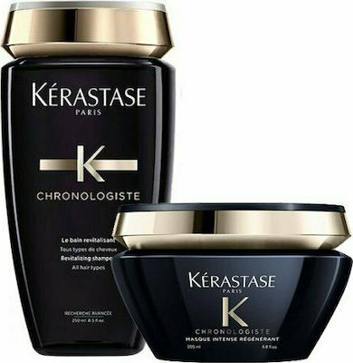 Kérastase Unisex Hair Care Set Chronologiste with Mask / Shampoo 2pcs