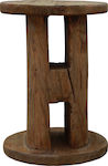 Ravenna Base Short Wooden Plant Tower Φ30x40-42