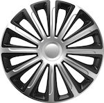 Versaco Auto Radkappen Set Trend 4Stück 13" Silber