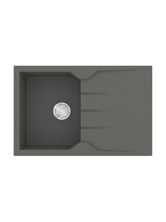 Sanitec Ultra Granite Ένθετος Νεροχύτης από Συν...