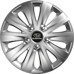 Versaco Car Hubcap Set Rapide NC with Subaru Em...