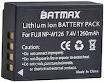 Μπαταρία Φωτογραφικής Μηχανής Batmax NP-W126 1260mAh Συμβατή με Fujifilm