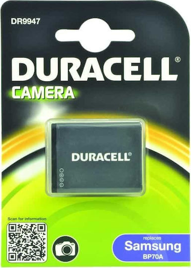 Duracell Camera Battery DR9947 for BP70A Lithium Ion (Li-Ion) 670mAh Compatible with Samsung