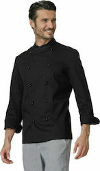 Siggi Giacomo Chef Long Sleeve Cotton Jacket Black