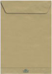 Typotrust Set of Envelopes Bag Type with Adhesive 10pcs in White Color 3041-10
