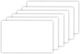 Skag Set of Envelopes Correspondence with Adhesive 100pcs in White Color