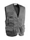 STOP Star Men's Safety Vest Gray 125047 Dark