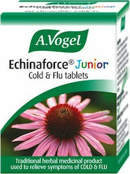 A.Vogel Junior Cold & Flu Tablets 120 μασώμενες ταμπλέτες Πορτοκάλι