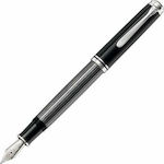 Pelikan M805 Souveran Stilou Negru cu Negru Cerneală