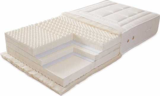 Imperial Strom Oscar Futons Semi-double Ergonomic Mattress Foam / Latex 130x200x22cm with Pocket Springs