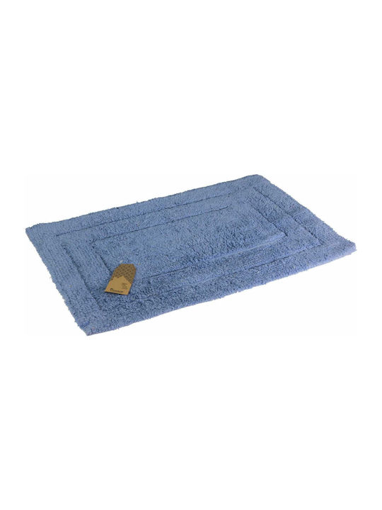 Viosarp Bath Mat Cotton 29496 Νο29496 Blue 50x70cm