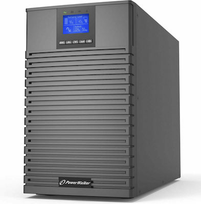 Powerwalker VFI 3000 ICT IoT UPS On-Line 3000VA 3000W με 8 IEC Πρίζες