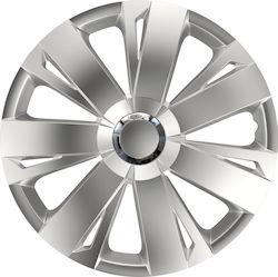 Versaco Car Hubcap Set Energy RC 15" 4pcs Silver