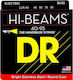 DR Hi-Beams Σετ Χορδών Stainless Steel Μπάσου 40 - 95" Light/Light