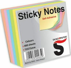 Skag Sticky Memo Pads Cube 7.5x7.5cm