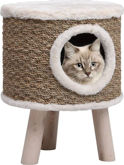 vidaXL Nest Pisici Maro 30x30x41cm