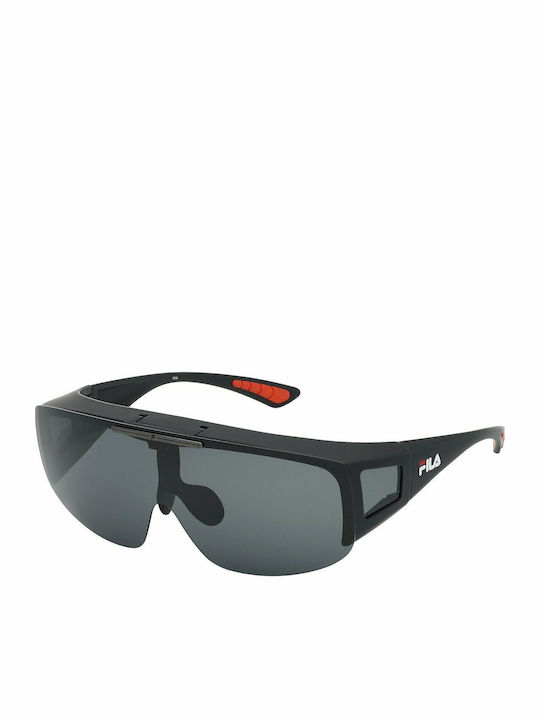 FILA Unisex Γυαλιά Ηλίου με Μαύρο Κοκκάλινο Σκελετό SFI126 U28P