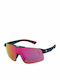 FILA Unisex Sunglasses with Black Plastic Frame SFI127 7SFX