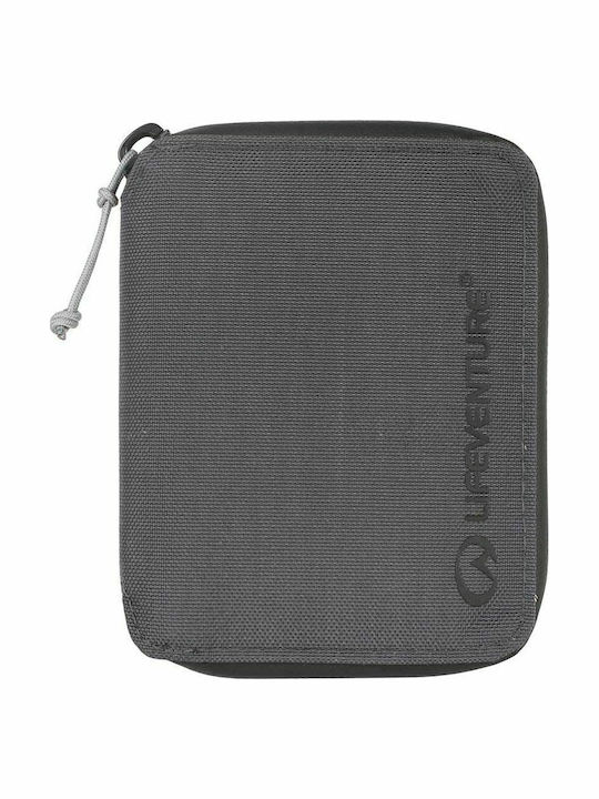 Bi-Fold Мъжки Портфейл с RFID Сив
