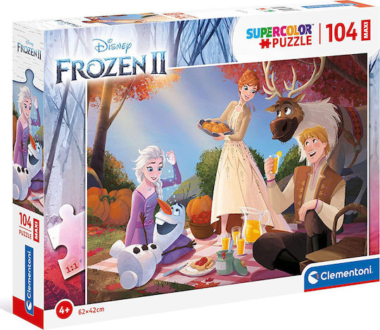 Kids Puzzle Frozen 2 for 4++ Years 104pcs Clementoni