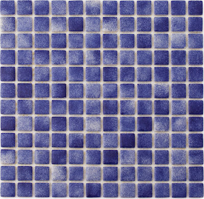 Ravenna Cloud Cobalto Pw 25204 019941 Placă Podea / Perete Interior Sticlă Mat 31.7x31.7cm Albastru