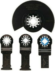 Makita Multitool-Zubehör Flügelset Multitool Klingen 4Stück B-67480