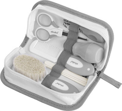 Akuku Baby Care Set Grey 8pcs