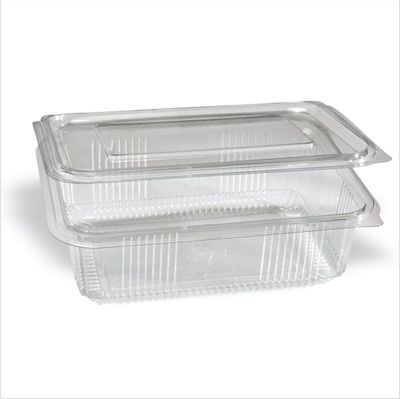 Disposable Plastic PET Tableware for Cold 2000ml Transparent 10pcs