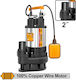 Ingco Einphasige Pumpe Abwasser/Abwasser 1hp SPDS7508