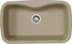 Gloria Sodo 53-2321 Drop-In Sink Synthetic Granite W83xD51cm Granite White