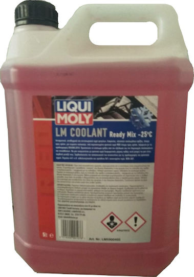 Liqui Moly LM Coolant Lichid de răcire pentru motorul mașinii Mașină -25°C Roșu Culoare 5lt