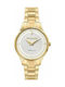 Trussardi Watch with Gold Metal Bracelet