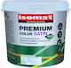 Isomat Premium Color Eco Satin Plastic Vopsea Ecologic pentru Utilizare Intern 10lt