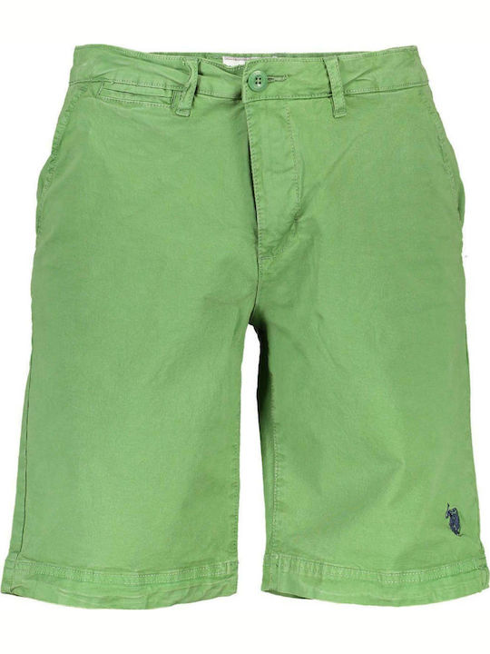 U.S. Polo Assn. Men's Chino Monochrome Shorts Green