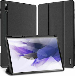 Dux Ducis Domo Flip Cover Synthetic Leather Black (Galaxy Tab S7 FE) 3049396