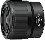 Nikon Full Frame Φωτογραφικός Φακός Nikkor Z MC 50mm f/2.8 Standard / Macro για Nikon Z Mount Black