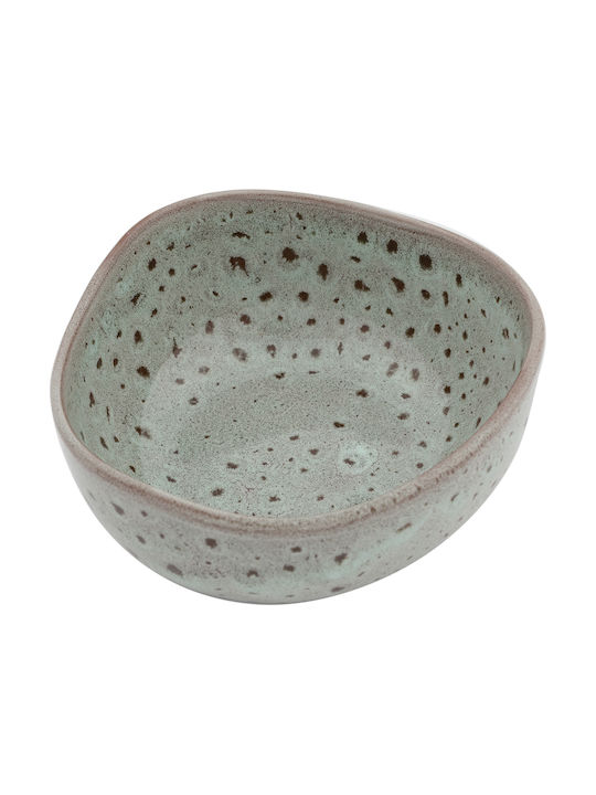 HFA Granite Glazed Müslischüssel Oval aus Porzellan Beige 9.7x9.3cm