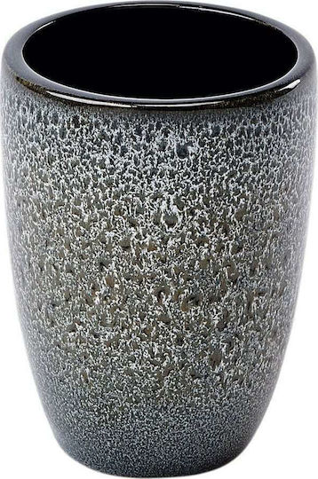 Aquanova Ugo UGOTUM-994 Ceramic Cup Holder Countertop Black Olive